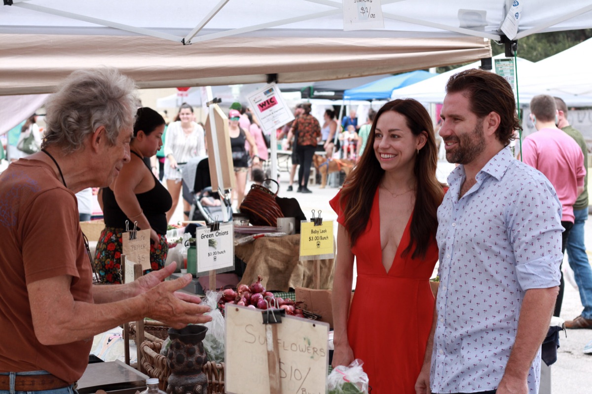 Mostlygreen — at the farmers market
