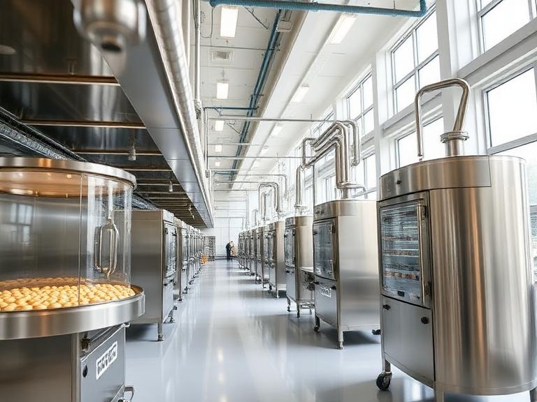 Production floor at the Small Potatoes facility in Georgetown, TX